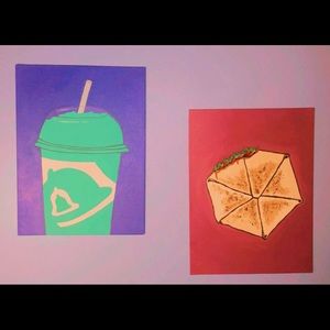 Wall art - Taco Bell inspiration